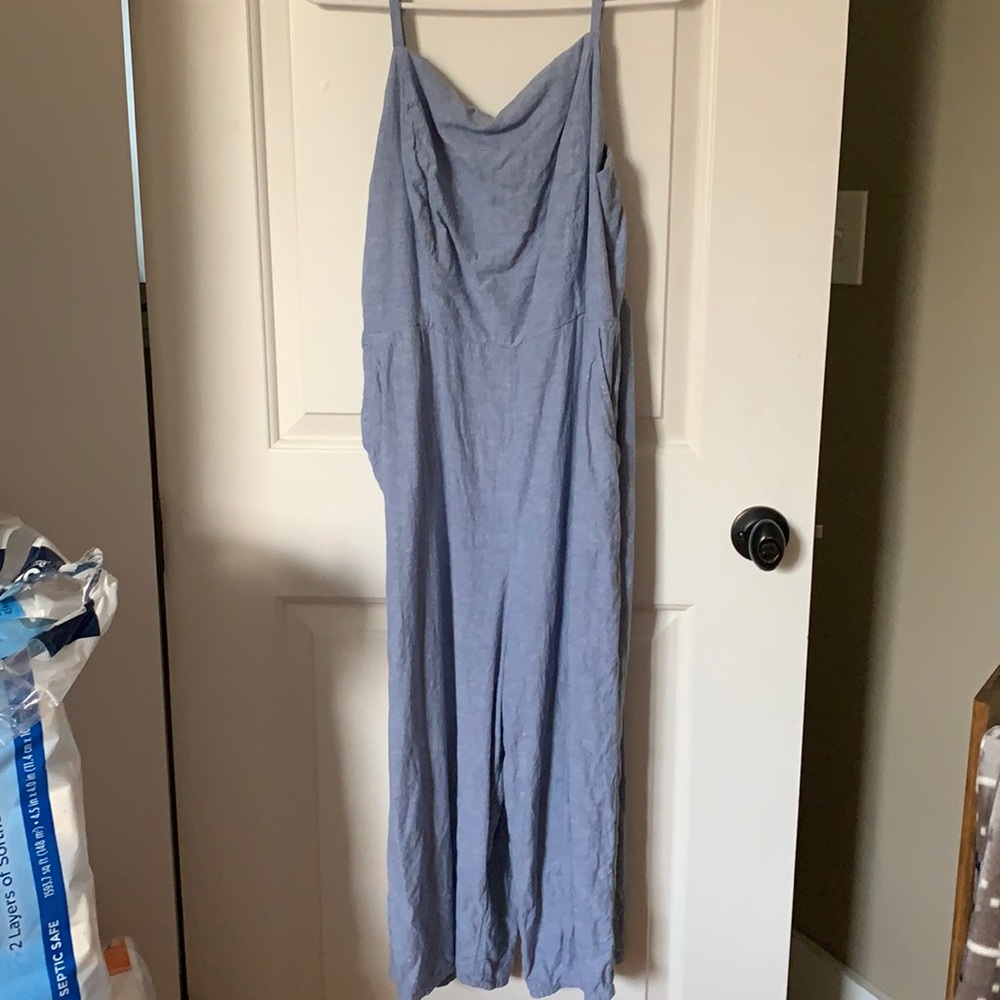 Old Navy Chambray Jumpsuit
